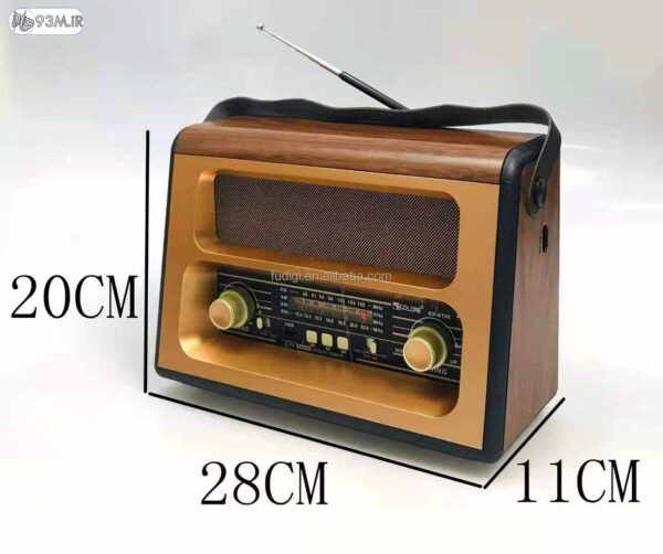 اسپیکر - رادیو بلوتوثی کلاسیک گولون (Golon) مدل RX-BT88