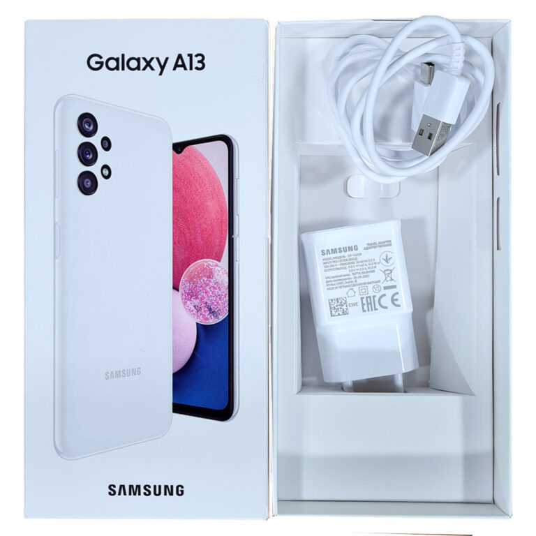 شارژر اورجینال 15w شیائومی به علاوه کارتن GALAXY A13 و کابل