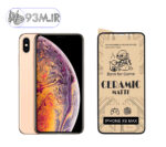 برچسب سرامیکی مات اپل مدل آیفون XS MAX