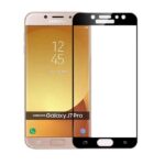 برچسب محافظ صفحه گلس فول سامسونگ مدل Galaxy J7 Pro