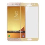 برچسب محافظ صفحه گلس فول سامسونگ مدل Galaxy J7 Pro