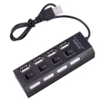 هاب 4 پورت USB2.0 کلید دار