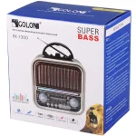 اسپیکر رادیو بلوتوثی رم و فلش خور گلن Golon RX-720 BT Speaker