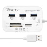 هاب Verity H408 3Port USB 3.0