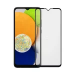 محافظ صفحه نمایش شیشه ای درجه یک Samsung Galaxy A03 Full Cover