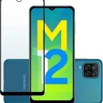محافظ صفحه نمایش شیشه ای درجه یک Samsung Galaxy M12 Full Cover